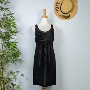 Yigal Azrouel Black Cocktail Dress Illusion Draped Sheer Illusion Draped LBD